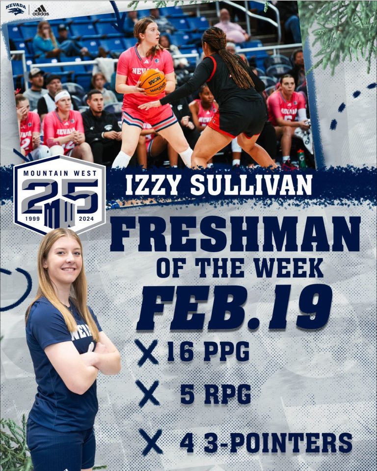 Izzy Sullivan Mountain West Freshman of the Week - February 19, 2024